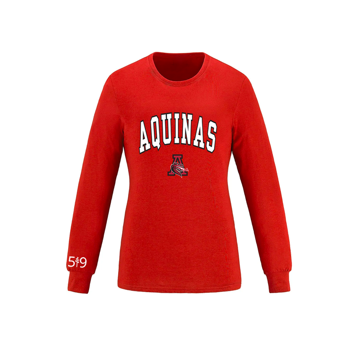 FLAMES VARSITY LONG SLEEVE (WOMENS)