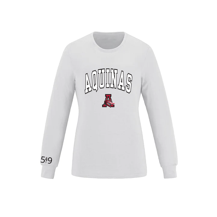 FLAMES VARSITY LONG SLEEVE (WOMENS)