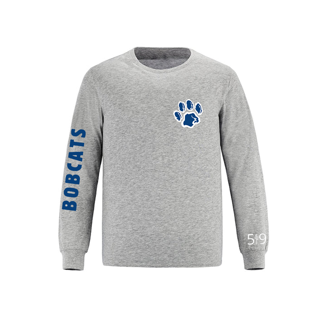 BOBCATS SLEEVE LOGO LONG SLEEVE (YOUTH)