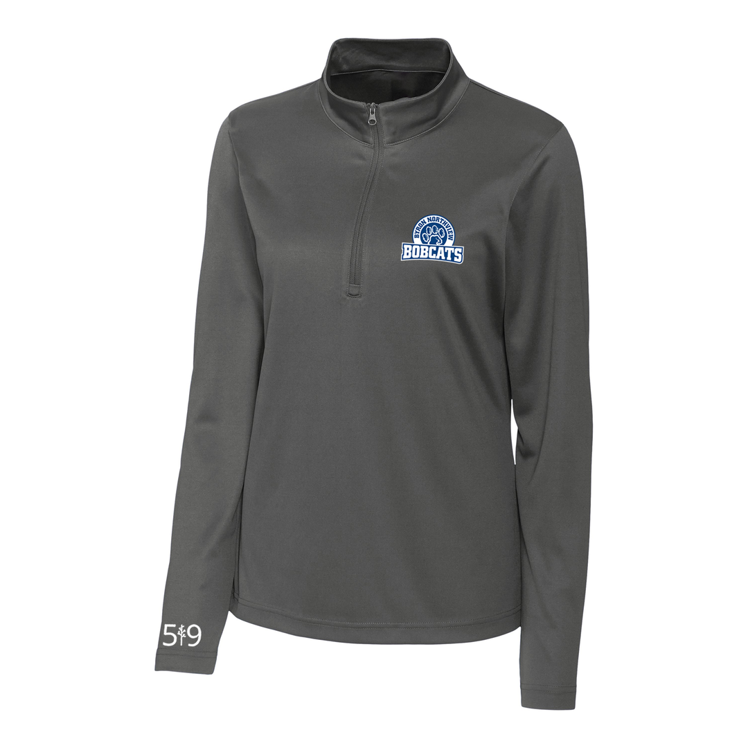 BYRON NORTHVIEW BOBCATS ATHLETIC 1/4 ZIP (WOMENS)