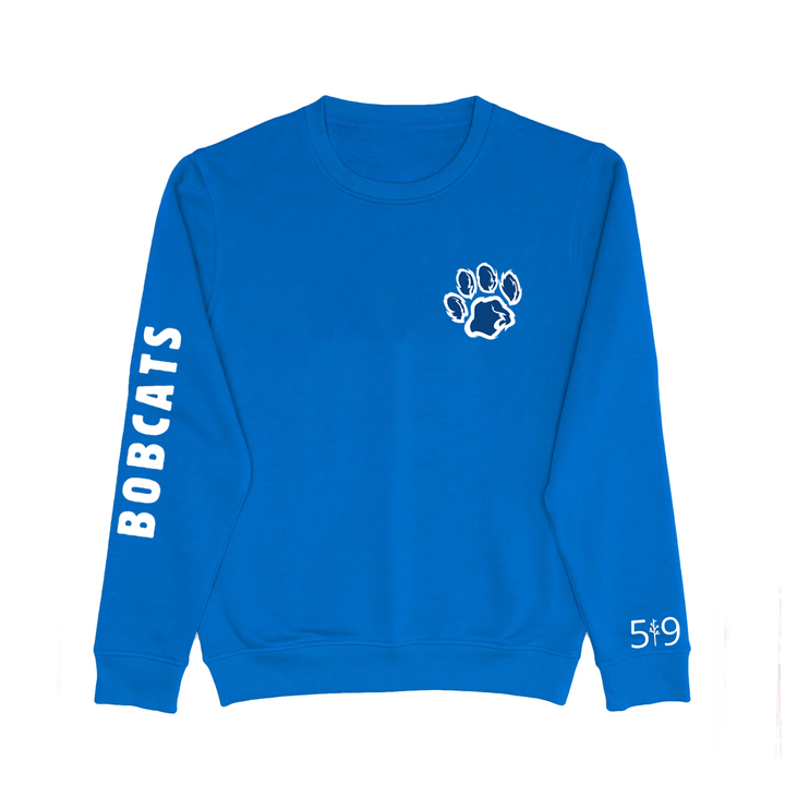 BOBCATS SLEEVE LOGO CREW (UNISEX)