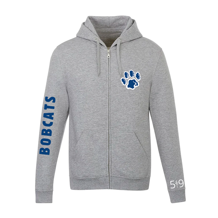 BOBCATS SLEEVE LOGO ZIP-UP (YOUTH)