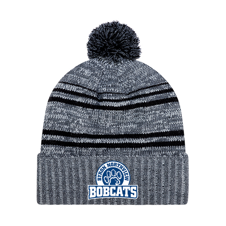 BOBCATS EMBROIDERED POM-POM TOQUE