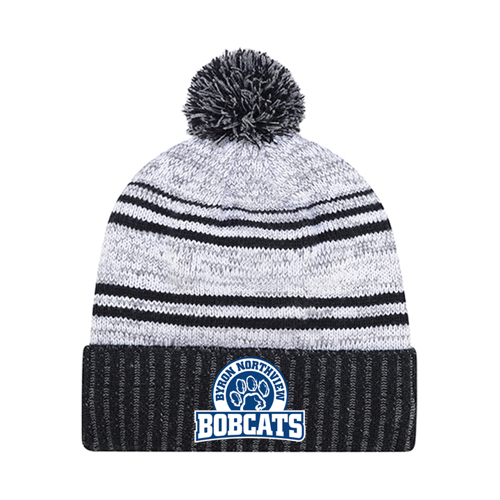 BOBCATS EMBROIDERED POM-POM TOQUE