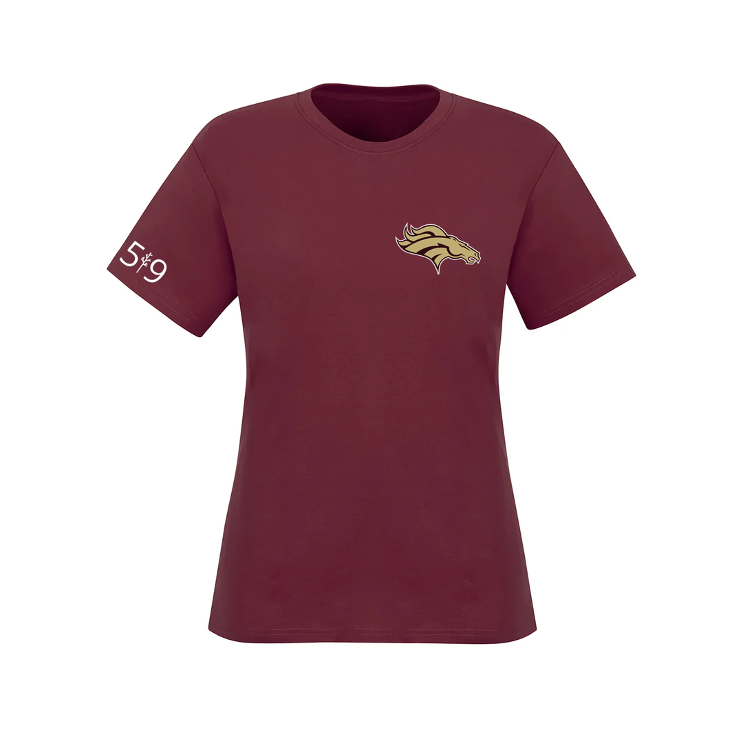 BRONCO HEAD TEE (WOMENS)