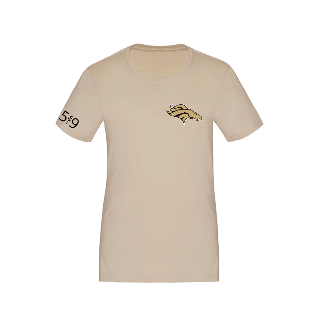 BRONCO HEAD TEE (WOMENS)