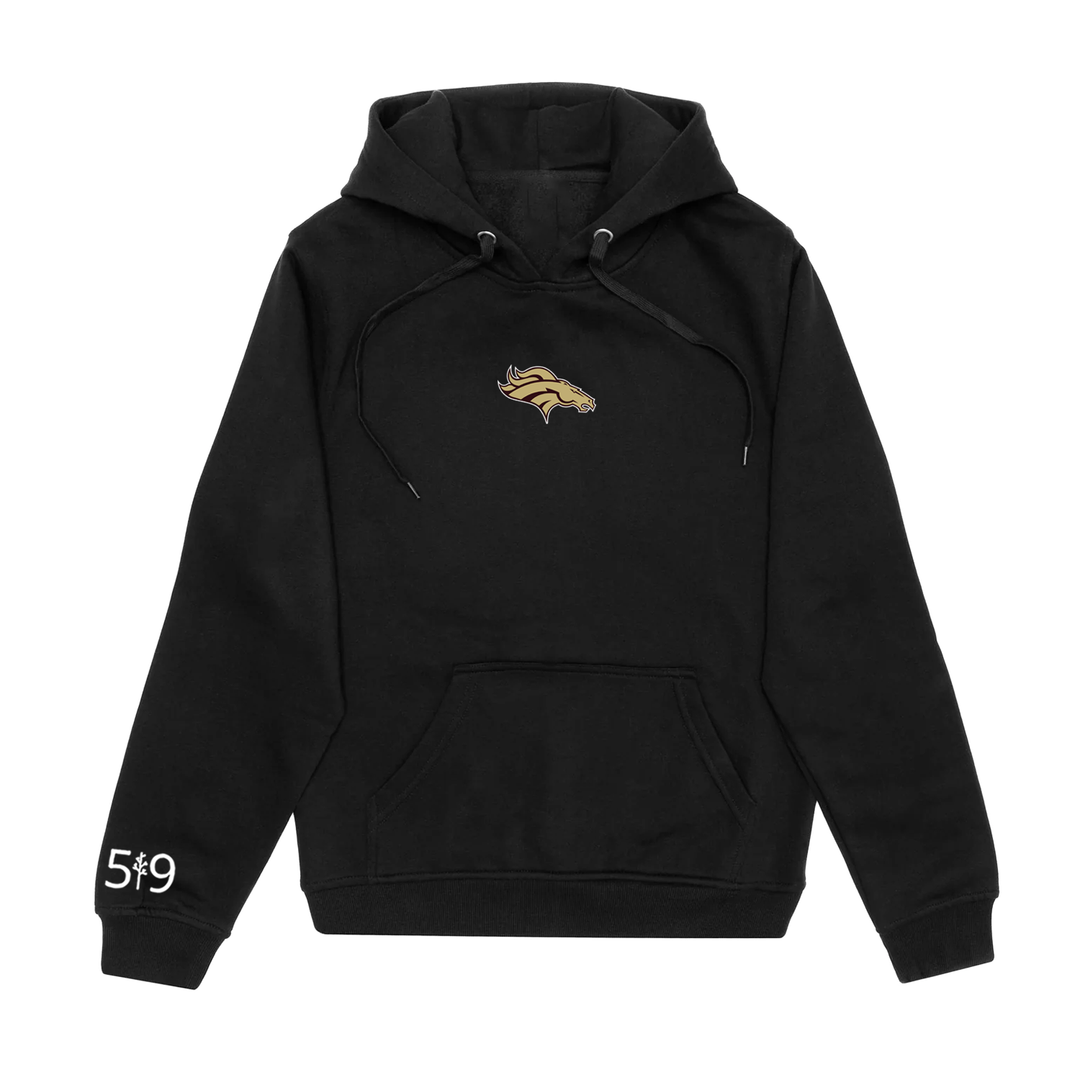 BRONCOS EMBROIDERED HOODIE (UNISEX)