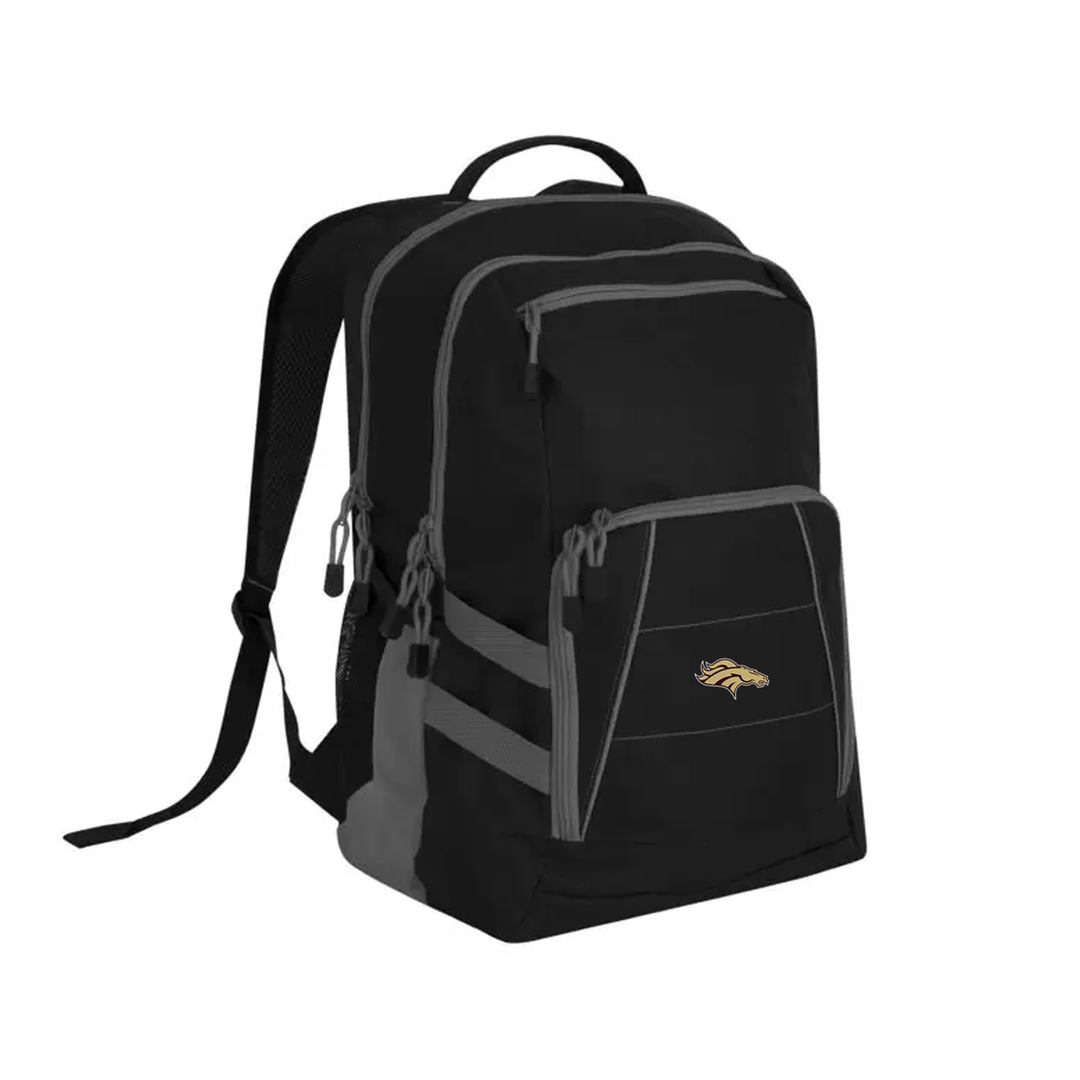 BRONCOS EMBROIDERED VARSITY BACKPACK