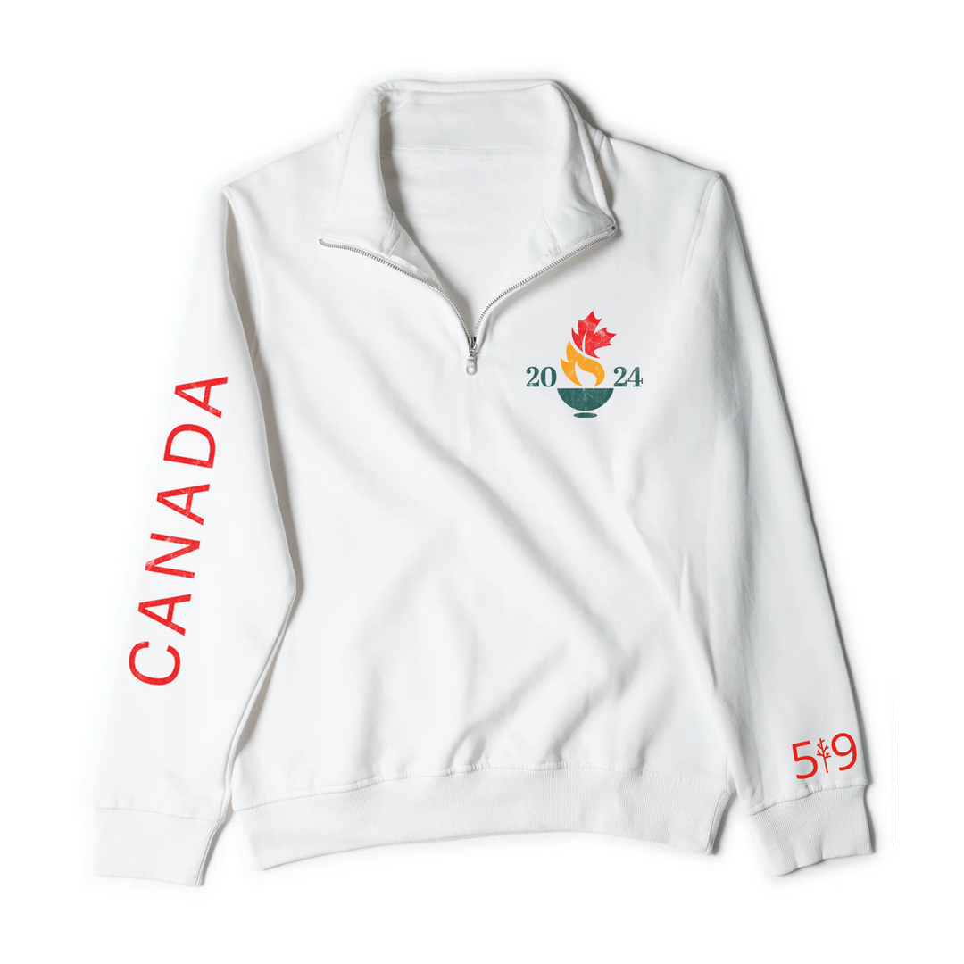 TEAM CANADA 1/4 ZIP (UNISEX)