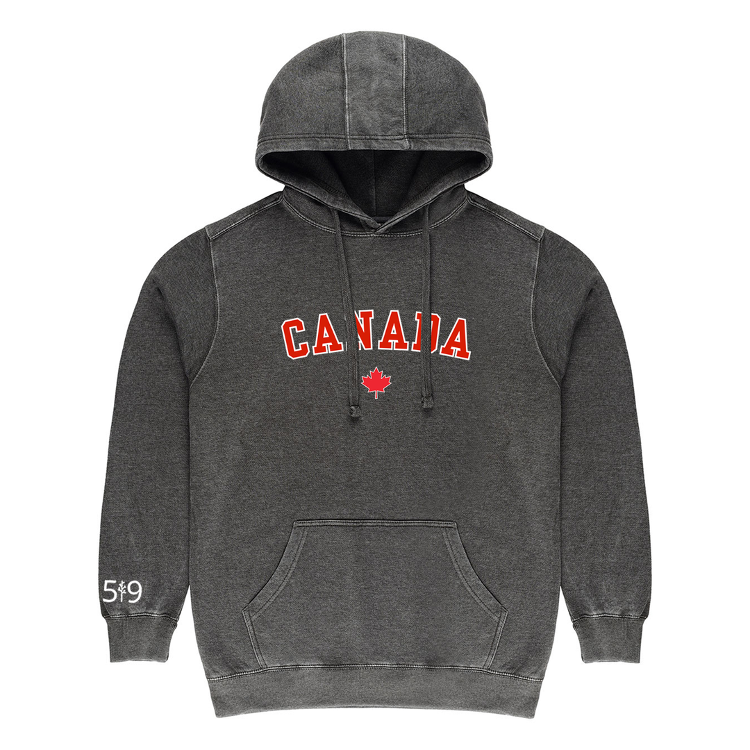 CANADA VARSITY VINTAGE HOODIE (UNISEX)