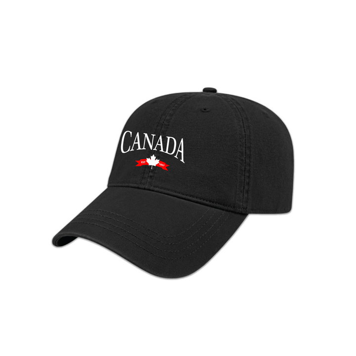 CANADA VARSITY EMBROIDERED DAD CAP