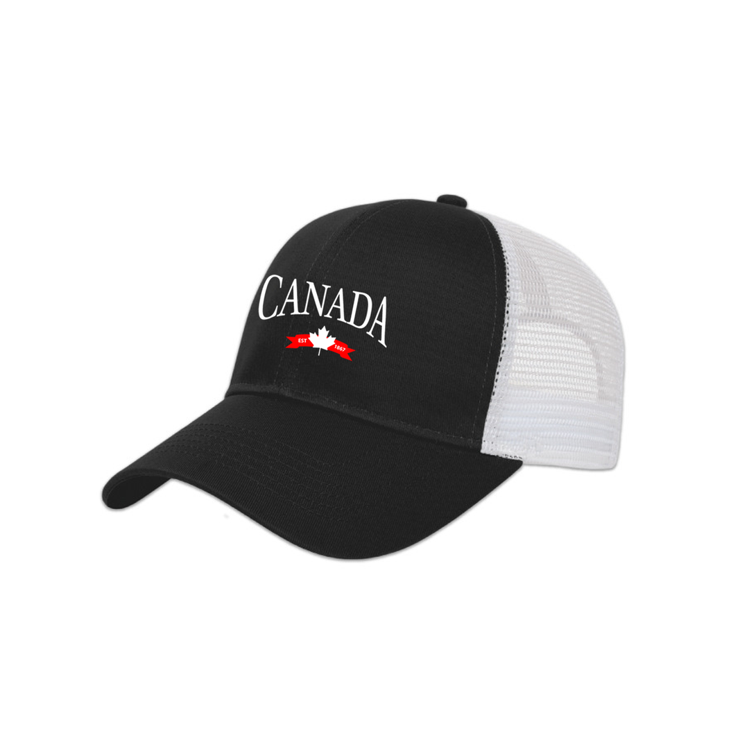 CANADA VARSITY EMBROIDERED MESHBACK HAT