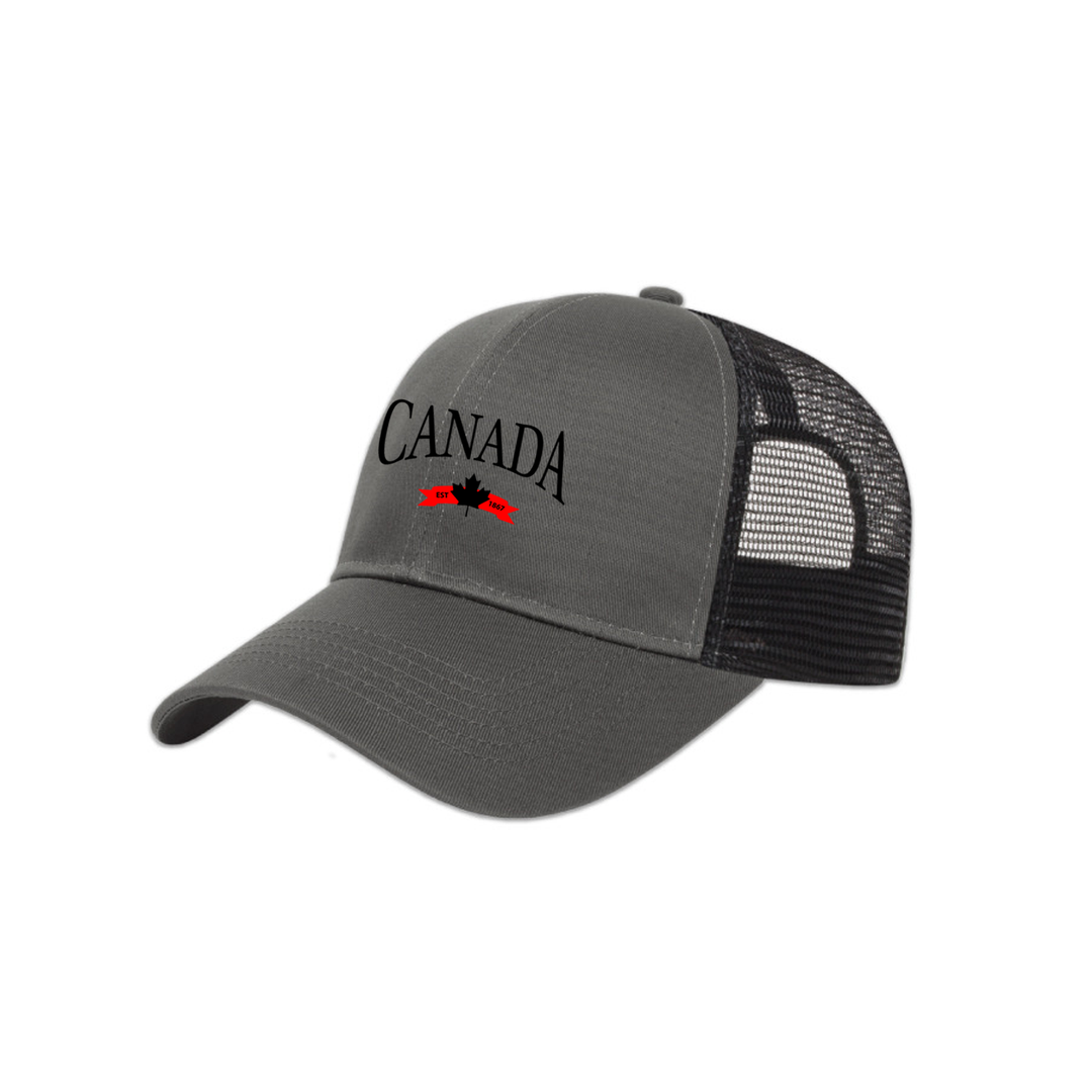 CANADA VARSITY EMBROIDERED MESHBACK HAT