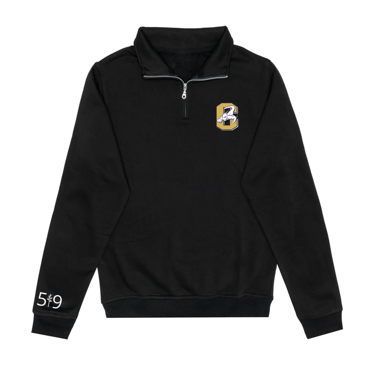 CENTRAL EMBROIDERED 1/4 ZIP (UNISEX)