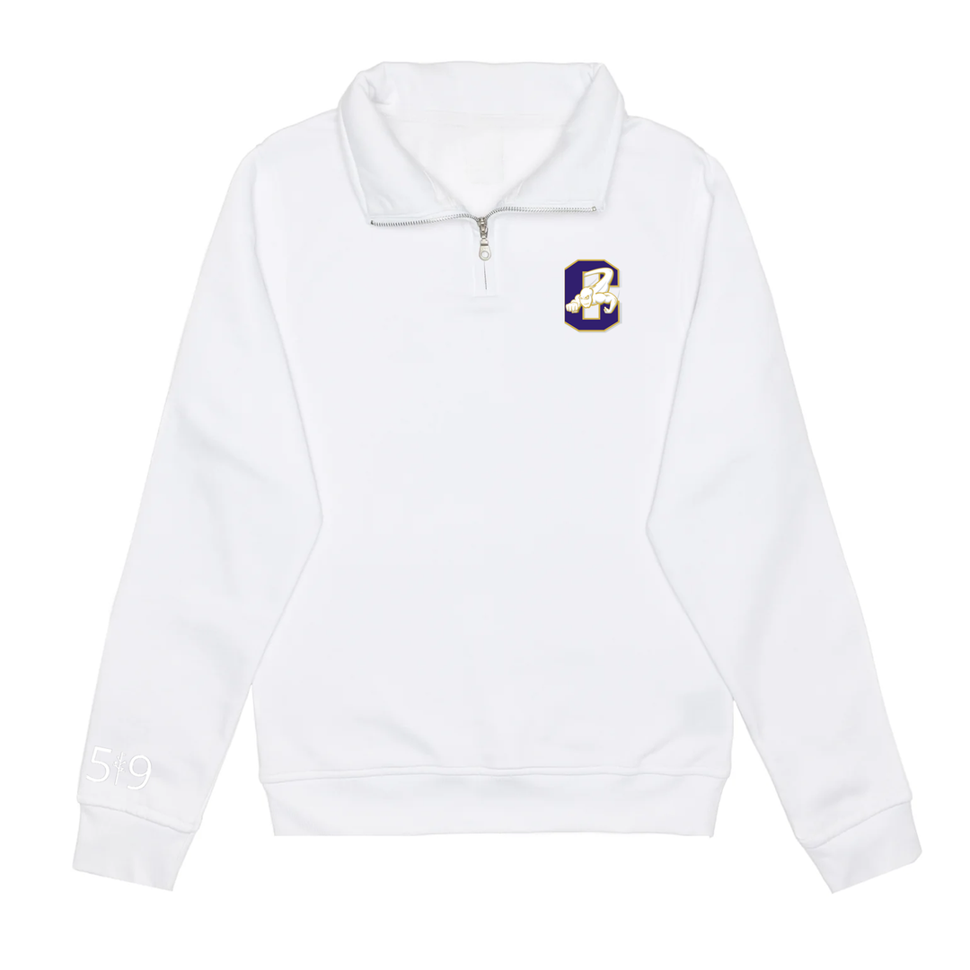 CENTRAL EMBROIDERED 1/4 ZIP (UNISEX)