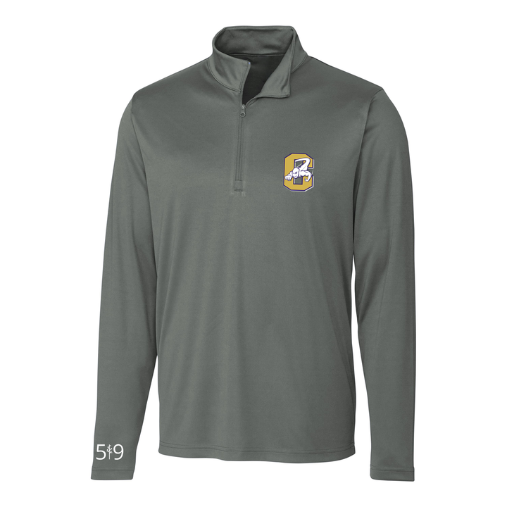 CENTRAL EMBROIDERED ATHLETIC 1/4 ZIP (MENS)