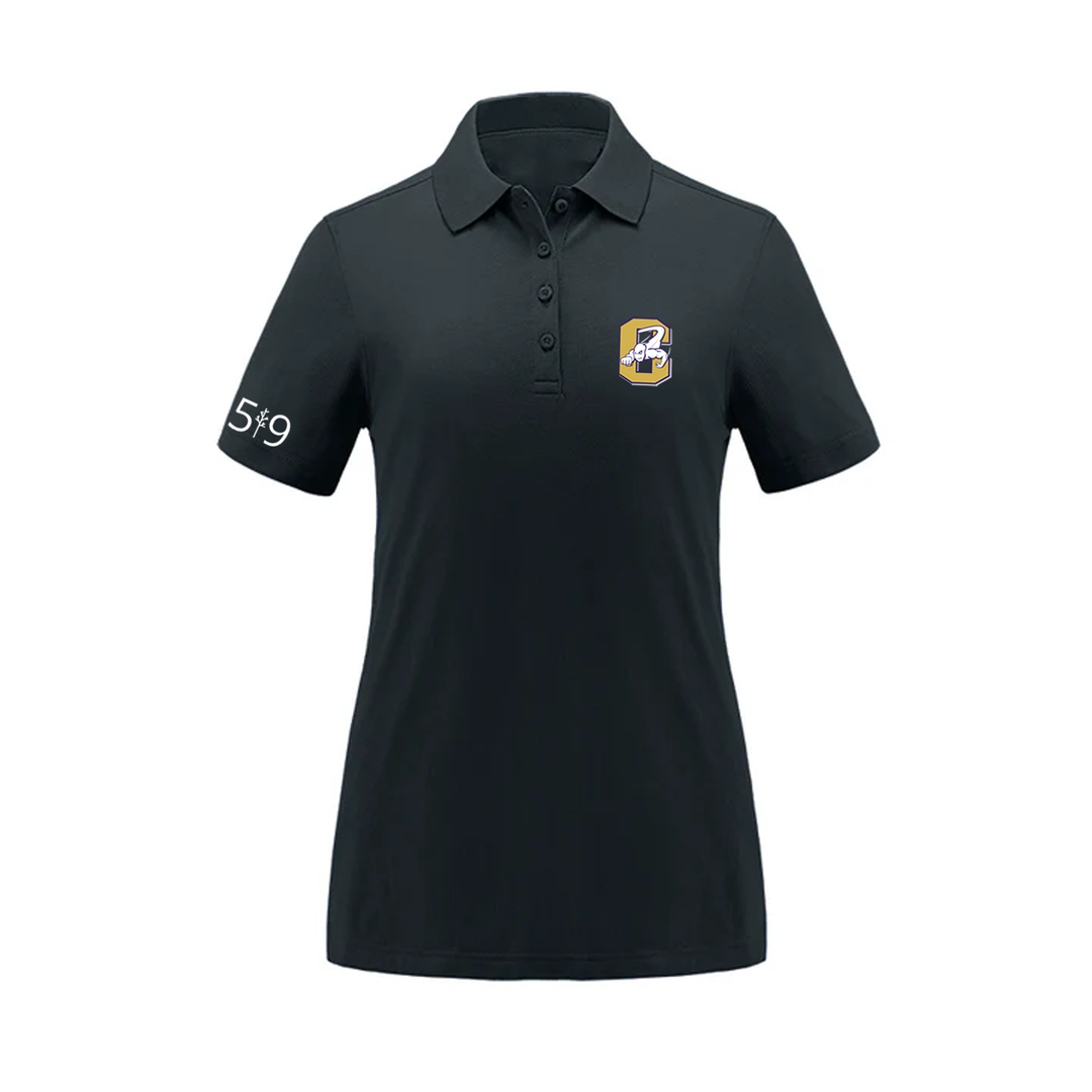 CENTRAL EMBROIDERED PIQUE POLO (WOMENS)