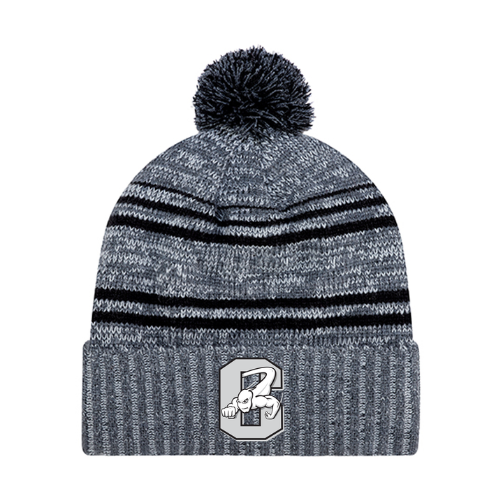 CENTRAL EMBROIDERED POM-POM TOQUE