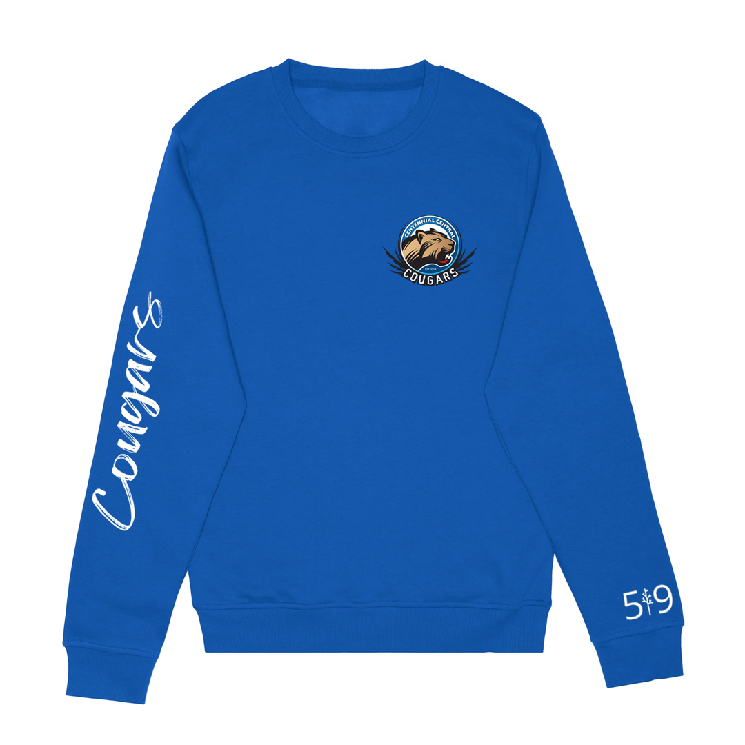 COUGARS SIGNATURE SLEEVE CREW (UNISEX)