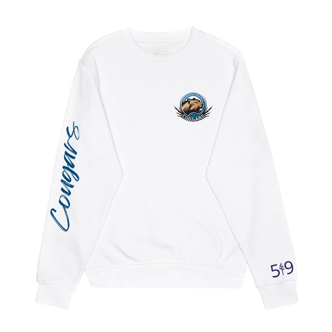 COUGARS SIGNATURE SLEEVE CREW (UNISEX)