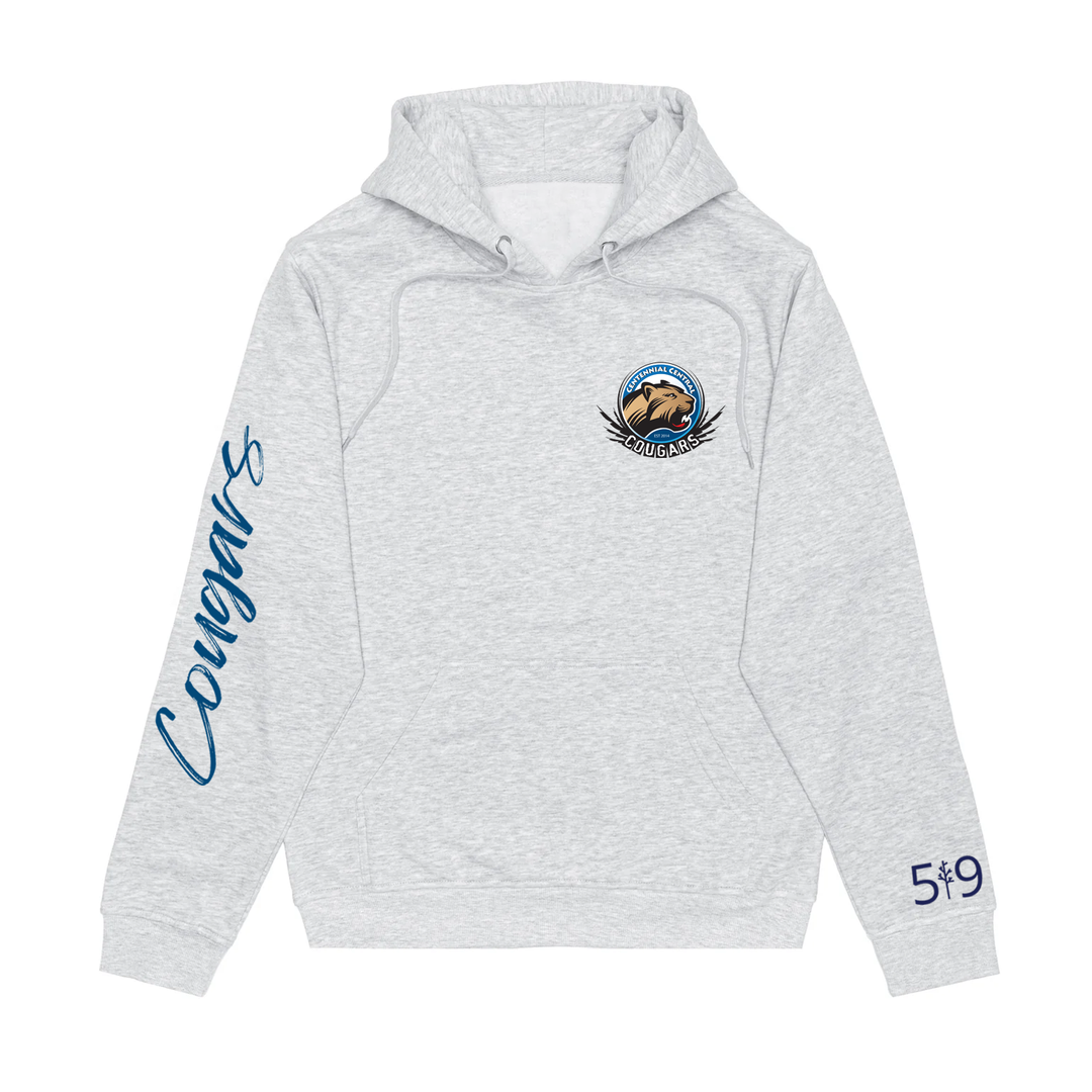 COUGARS SIGNATURE SLEEVE HOODIE (UNISEX)