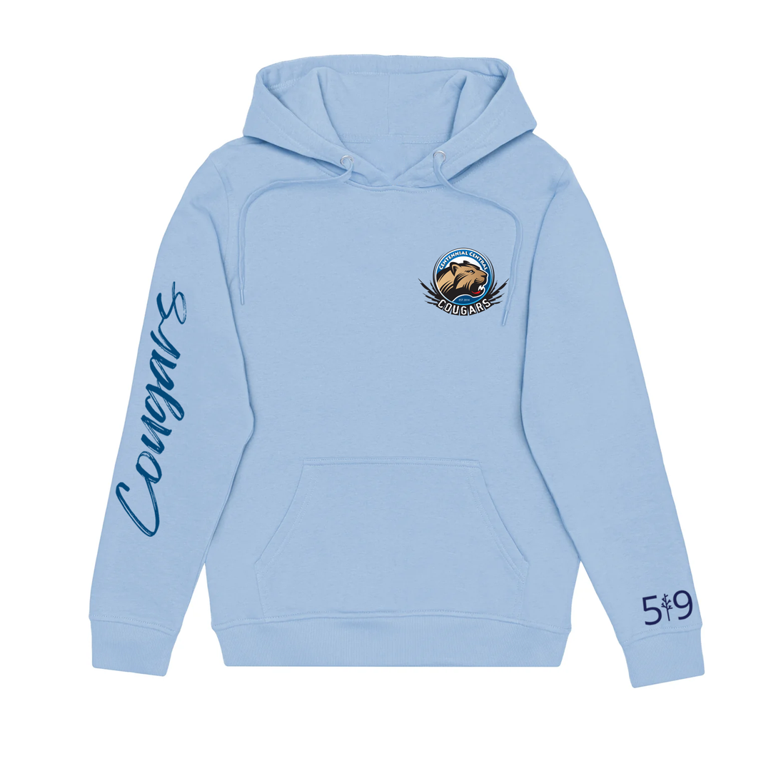 COUGARS SIGNATURE SLEEVE HOODIE (UNISEX)