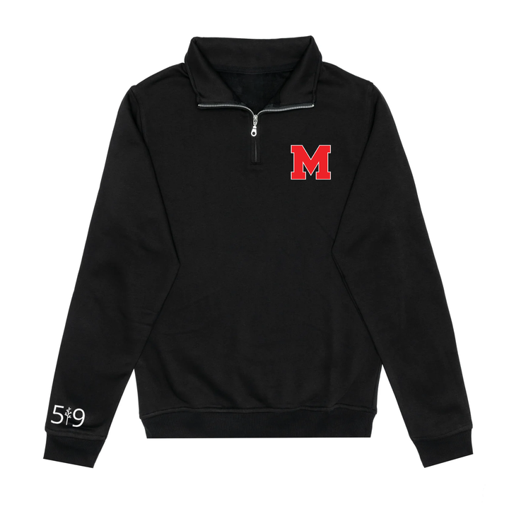 MEDWAY EMBROIDERED 1/4 ZIP (UNISEX)