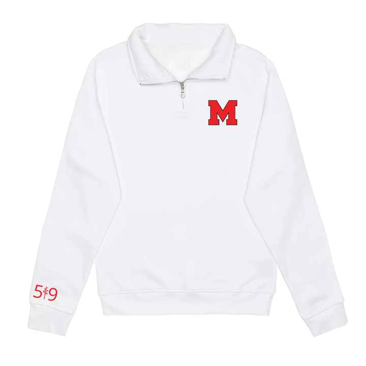 MEDWAY EMBROIDERED 1/4 ZIP (UNISEX)