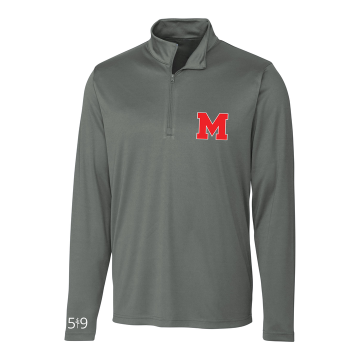 MEDWAY EMBROIDERED ATHLETIC 1/4 ZIP (MENS)