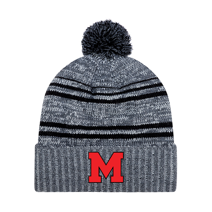 MEDWAY EMBROIDERED POM-POM TOQUE