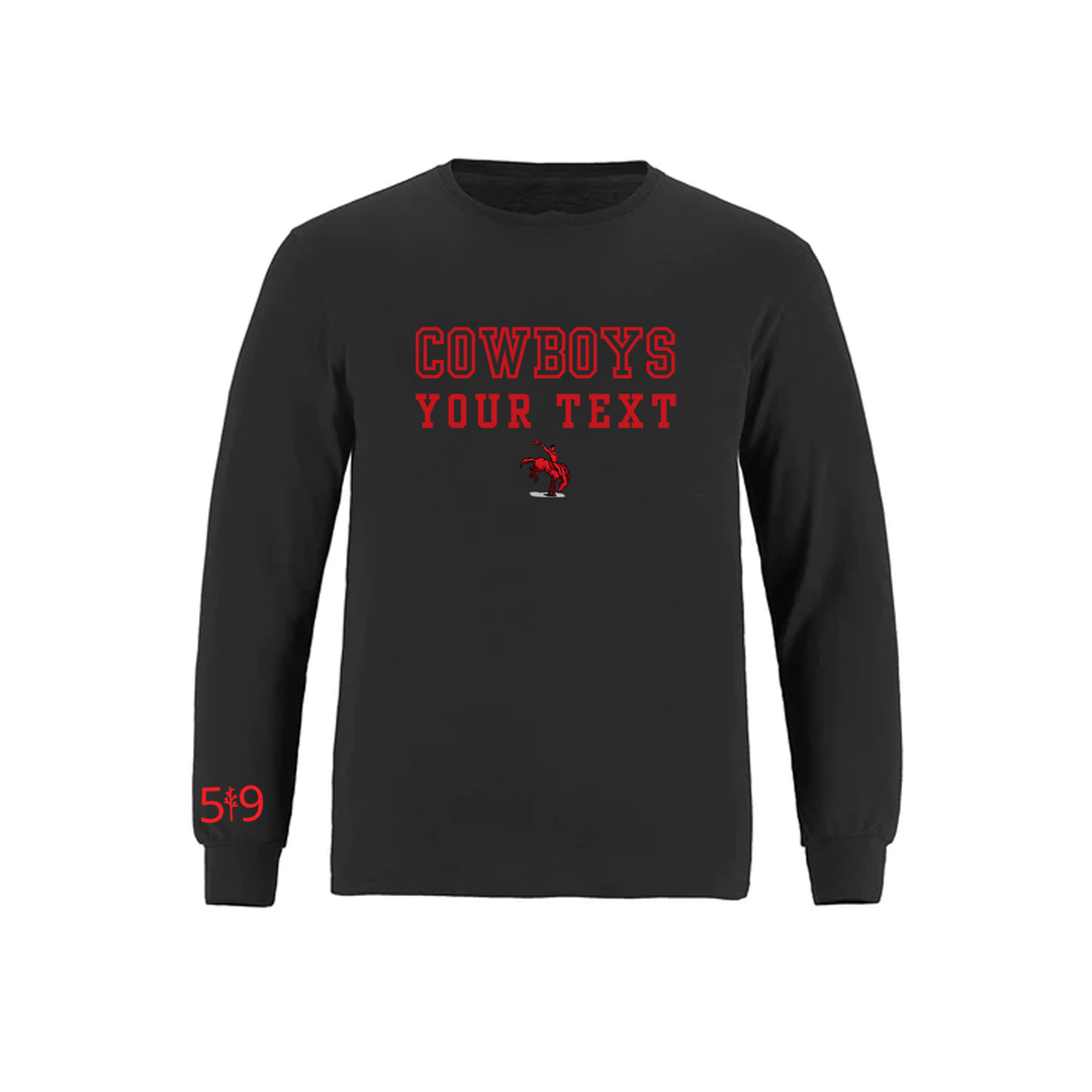 COWBOYS TEAM LONG SLEEVE (MENS)