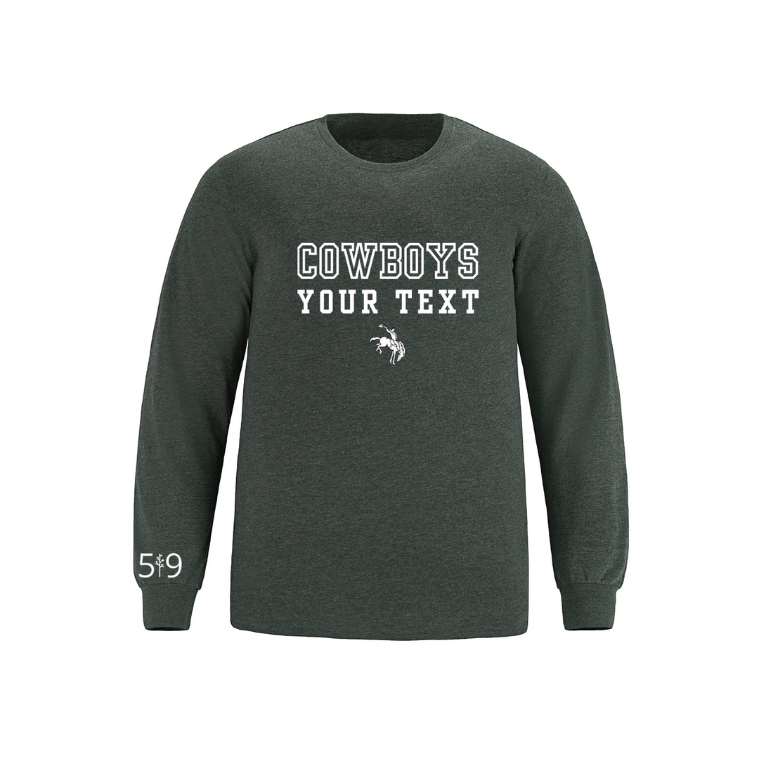 COWBOYS TEAM LONG SLEEVE (MENS)