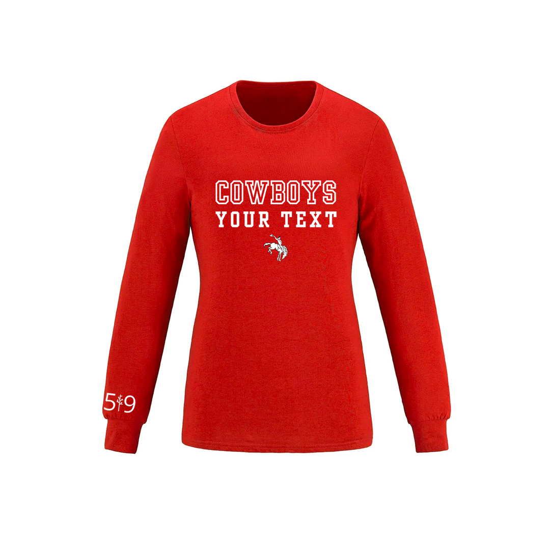 COWBOYS TEAM LONG SLEEVE (WOMENS)