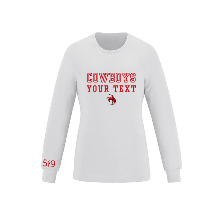 COWBOYS TEAM LONG SLEEVE (WOMENS)