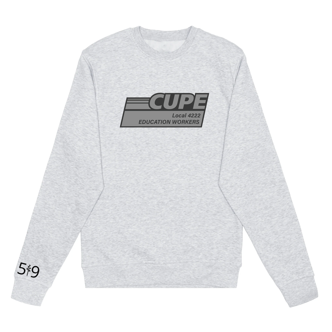 CUPE 4222 MONOCHROME CREW (UNISEX)