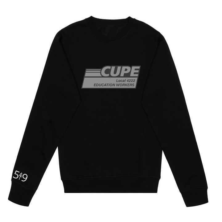 CUPE 4222 MONOCHROME CREW (UNISEX)