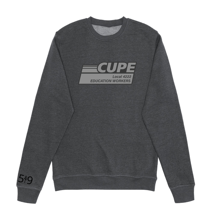 CUPE 4222 MONOCHROME CREW (UNISEX)