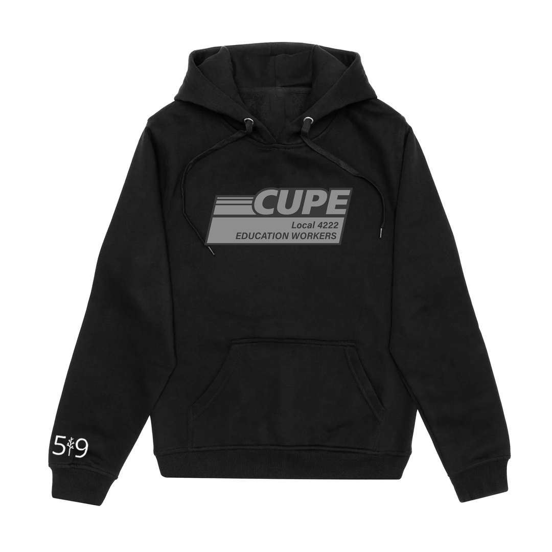 CUPE 4222 MONOCHROME HOODIE (UNISEX)