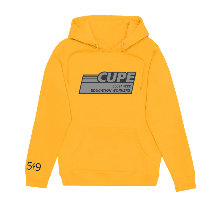 CUPE 4222 MONOCHROME HOODIE (UNISEX)