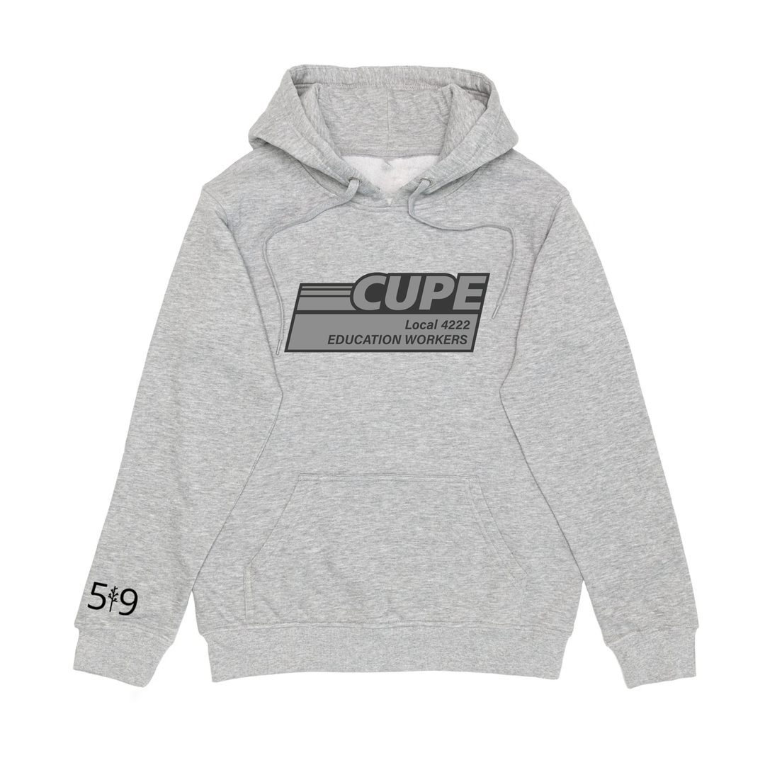 CUPE 4222 MONOCHROME HOODIE (UNISEX)