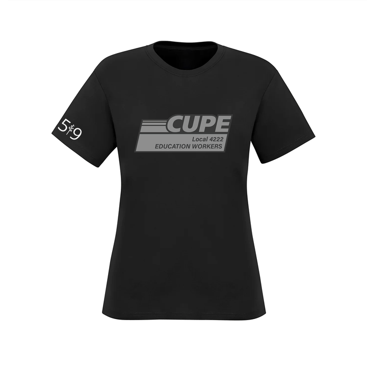 CUPE 4222 MONOCHROME TEE (WOMENS)