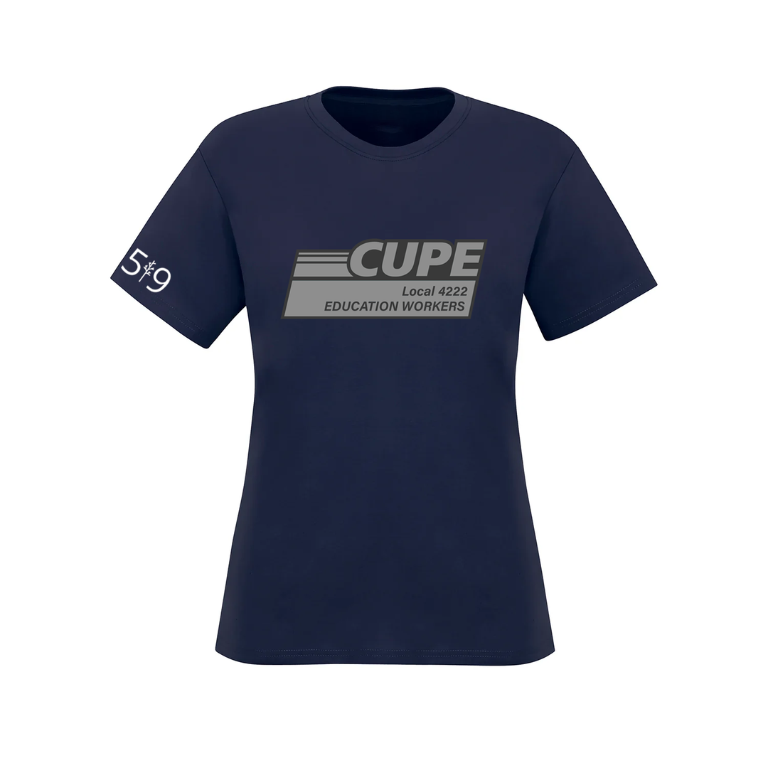 CUPE 4222 MONOCHROME TEE (WOMENS)