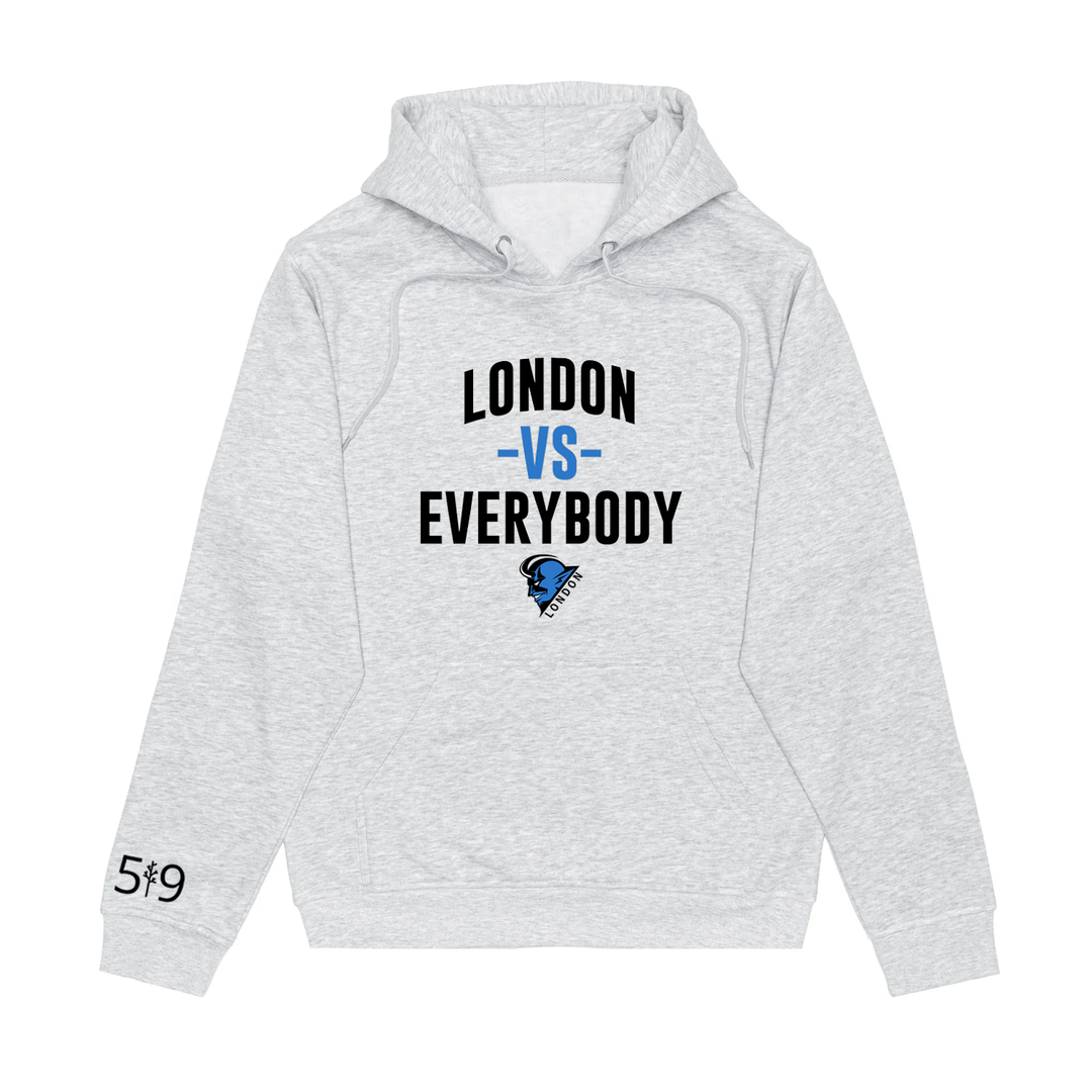 LONDON BLUEDEVILS VS EVERYBODY HOODIE (UNISEX)