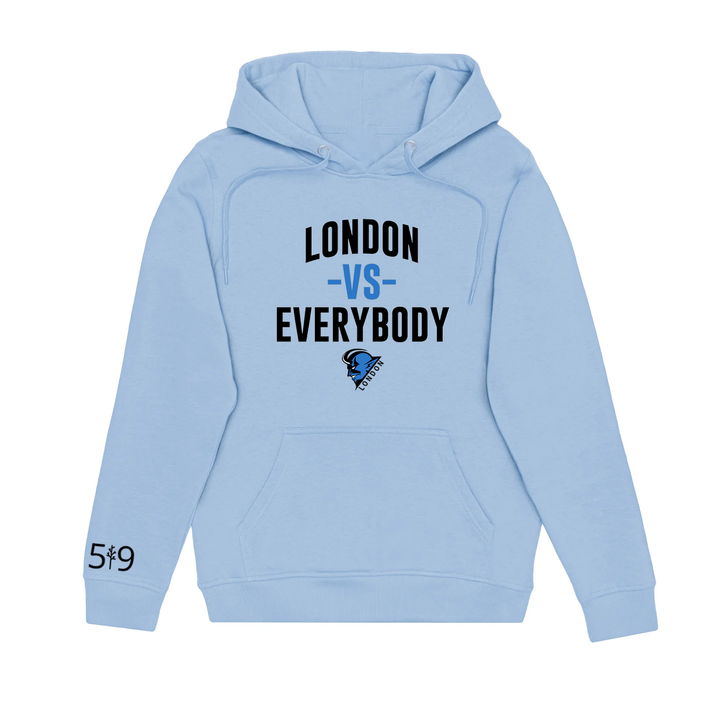 LONDON BLUEDEVILS VS EVERYBODY HOODIE (UNISEX)