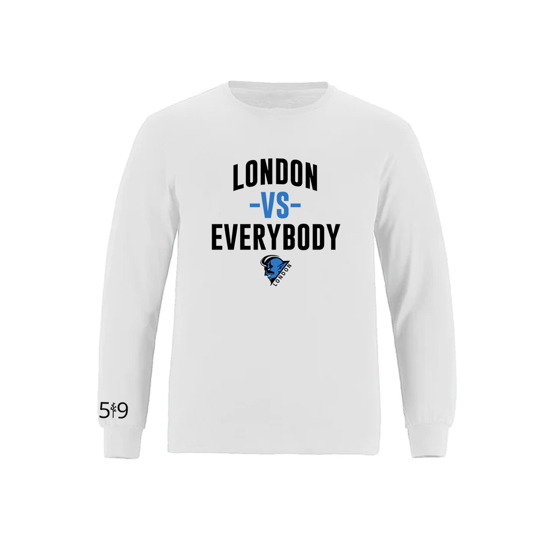 LONDON BLUEDEVILS VS EVERYBODY LONG SLEEVE (YOUTH)