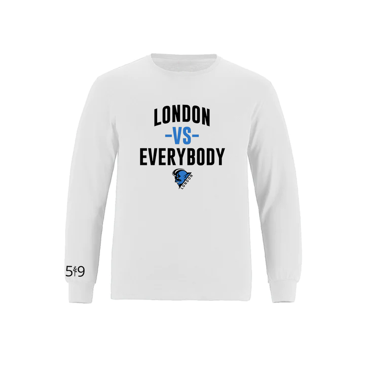 LONDON BLUEDEVILS VS EVERYBODY LONG SLEEVE (YOUTH)