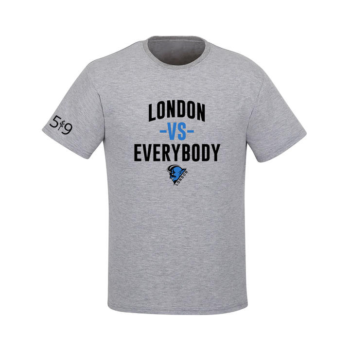 LONDON BLUEDEVILS VS EVERYBODY TEE (WOMENS)