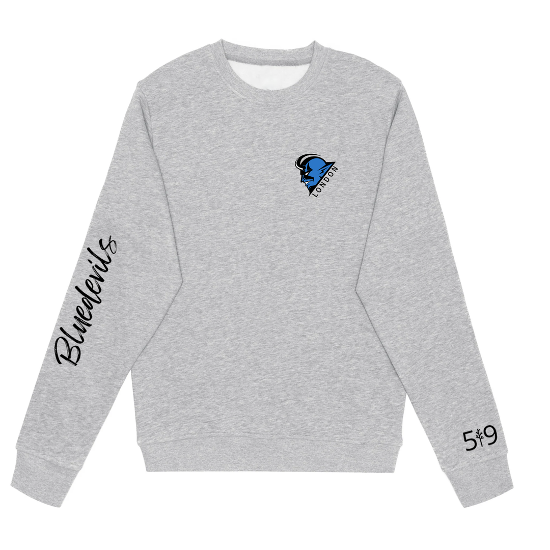 BLUEDEVILS SIGNATURE SLEEVE CREW (YOUTH)