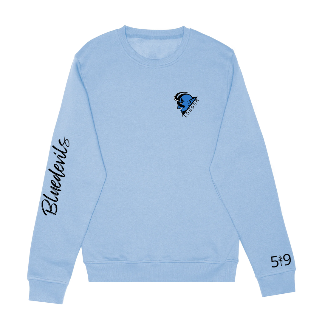 BLUEDEVILS SIGNATURE SLEEVE CREW (UNISEX)