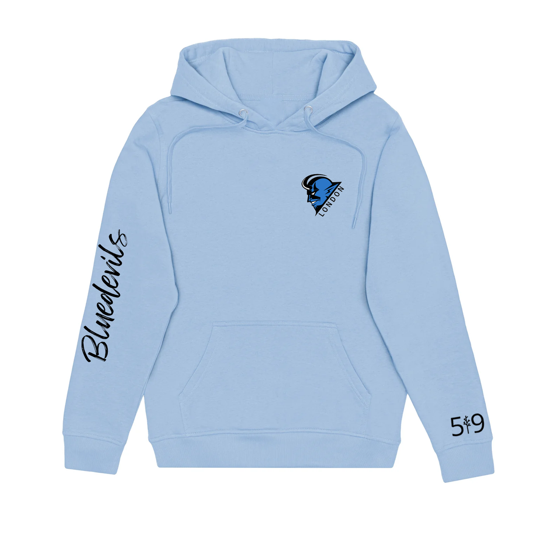 BLUEDEVILS SIGNATURE SLEEVE HOODIE (UNISEX)